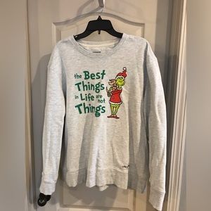 NWOT 🎄 LIFE IS GOOD Women’s GRINCH Sweatshirt
